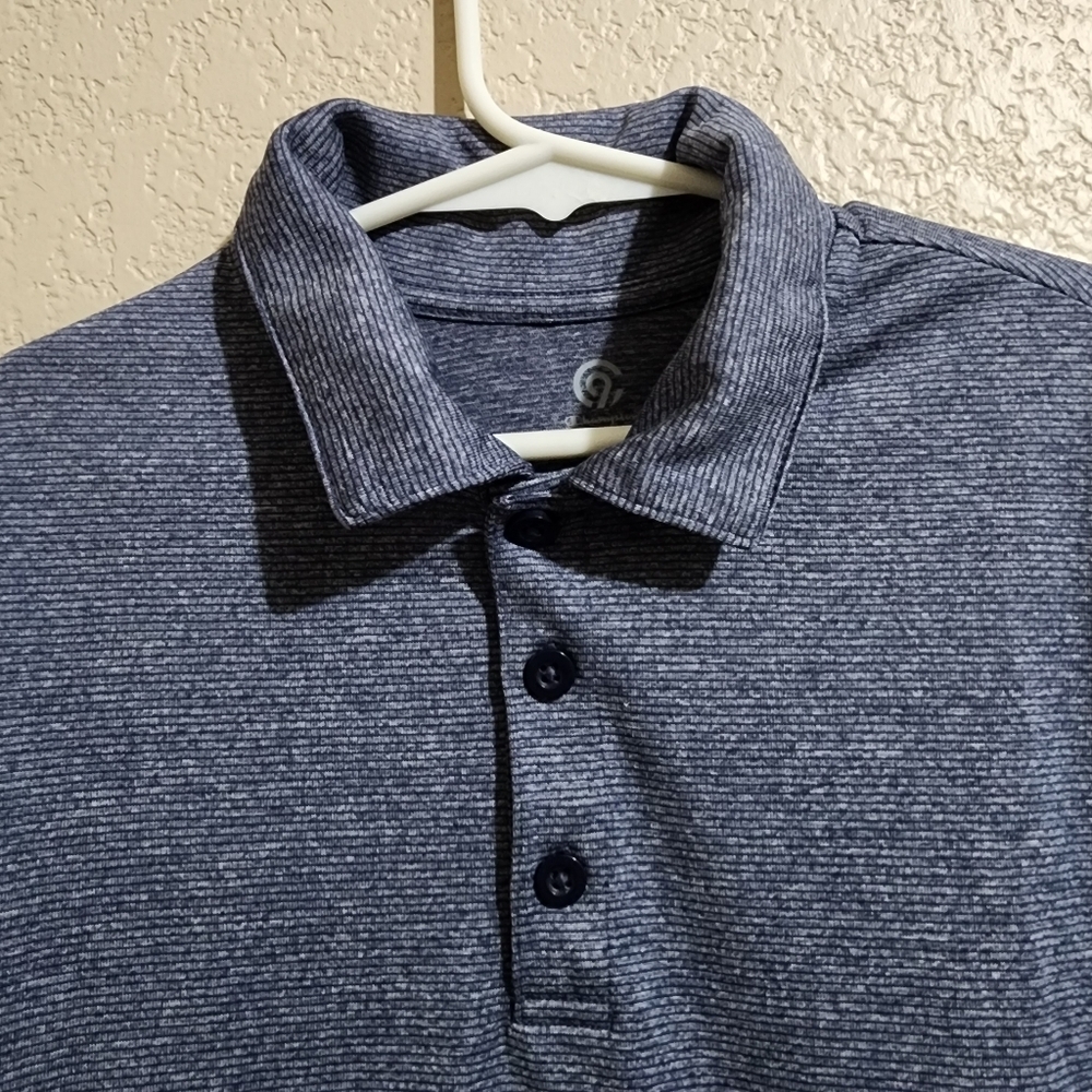 Champion Boys Blue Polo Shirt Size M 8-10 - Picture 6 of 11